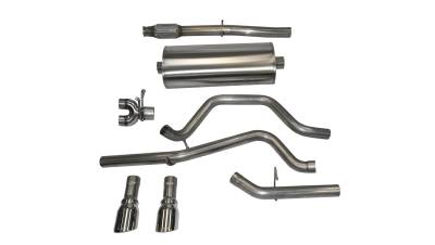 Corsa Performance - Corsa Performance 14869 Sport Cat-Back Exhaust System