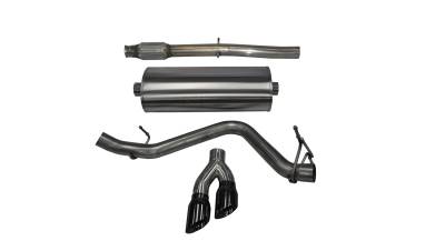 Corsa Performance - Corsa Performance 14873BLK Sport Cat-Back Exhaust System
