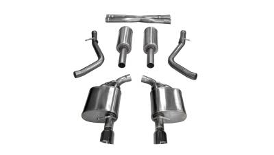 Corsa Performance - Corsa Performance 21004BLK Xtreme Cat-Back Exhaust System for 17-20 300 Charger