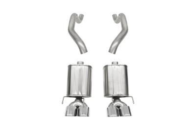 Corsa Performance - Corsa Performance 21009 Sport Axle-Back Exhaust System for 05-08 Corvette