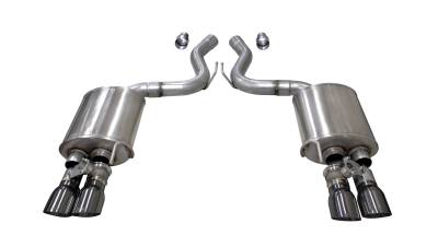 Corsa Performance - Corsa Performance 21002GNM Touring To Sport Valved Axle-Back Exhaust System