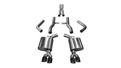 Corsa Performance - Corsa Performance 21006BLK Xtreme Cat-Back Exhaust System for 17-20 Challenger