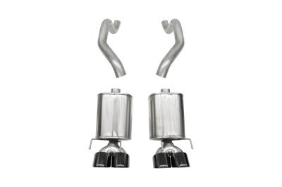 Corsa Performance - Corsa Performance 21010BLK Xtreme Axle-Back Exhaust System for 05-08 Corvette