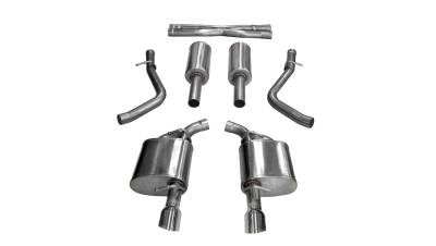 Corsa Performance - Corsa Performance 21004 Xtreme Cat-Back Exhaust System for 17-22 300 Charger