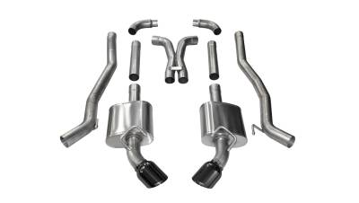 Corsa Performance - Corsa Performance 14968BLK Xtreme Cat-Back Exhaust System for 10-15 Camaro
