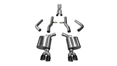 Corsa Performance - Corsa Performance 14989BLK Xtreme Cat-Back Exhaust System for 15-20 Challenger