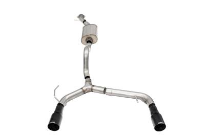 Corsa Performance - Corsa Performance 21204BPC Sport Cat-Back Exhaust System for 21-23 Ford Bronco