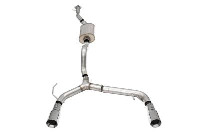 Corsa Performance - Corsa Performance 21206 Sport Cat-Back Exhaust System for 21-23 Ford Bronco