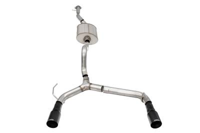 Corsa Performance - Corsa Performance 21210BPC Sport Cat-Back Exhaust System for 21-23 Ford Bronco