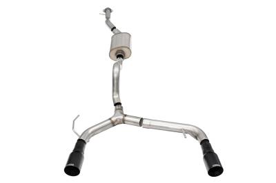 Corsa Performance - Corsa Performance 21206BPC Sport Cat-Back Exhaust System for 21-23 Ford Bronco