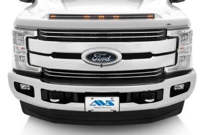 Auto Ventshade AVS - Auto VentShade 753135-Z1 Hood Protector OxFord White for 17-22 Ford Super Duty
