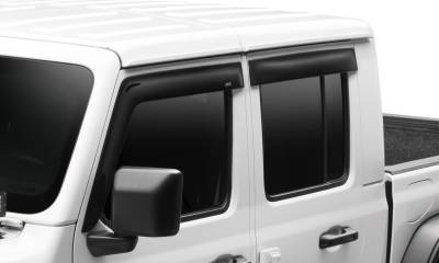 Auto Ventshade AVS - AVS 894066 Ventvisor Low Profile 4PC for 20-25 Gladiator & 18-25 Wrangler JL