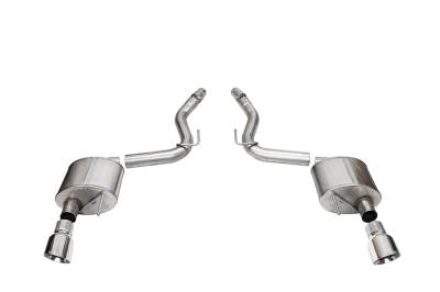 Corsa Performance - Corsa Performance 21252 Sport Axle-Back Exhaust System for 24-25 Ford Mustang