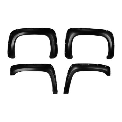 TrailFX - TrailFX TFC3001S Pocket Fender Flares 2" Front 2" Rear Coverage 4PC