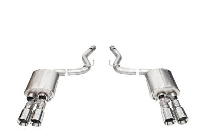 Corsa Performance - Corsa Performance 21262 Sport Axle-Back Exhaust System for 24 Ford Mustang