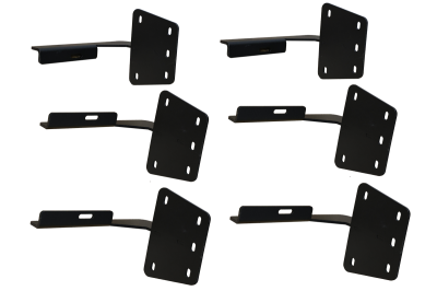 GEN-Y Hitch - GEN-Y Hitch GH-25102 Running Board Brackets Only for Ram 1500 Crew Cab RS & CS