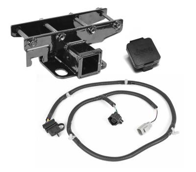 Rugged Ridge - Rugged Ridge 11580.52 Receiver Hitch Kit for 2007-2014 JK w/Jeep Plug