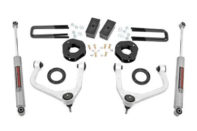 Rough Country Suspension Systems - Rough Country 3.5" Suspension Lift Kit 19-24 Sierra 1500 22630
