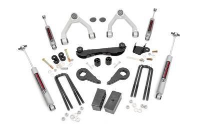 Rough Country Suspension Systems - Rough Country 2"-3" Suspension Lift Kit 88-98 GM 1500 Truck/SUV 4WD 16530