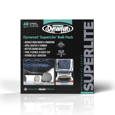 Dynamat - Dynamat 10648 Dynamat Superlite Bulk Pak 12 Sheets Size 18" x 32"
