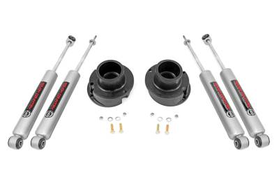 Rough Country Suspension Systems - Rough Country 2.5" Suspension Leveling Kit for 13-24 Ram HD Leaf 4WD 37730A