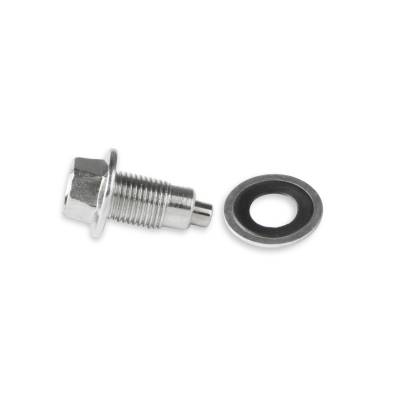 Mr Gasket - Mr Gasket 15 Oil Pan Drain Plug Magnetic