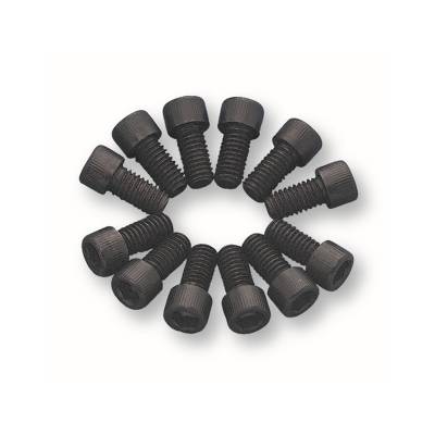 Mr Gasket - Mr Gasket 916 Header Bolts Socket Head 3/8"-16 x 0.75" 12 pc.