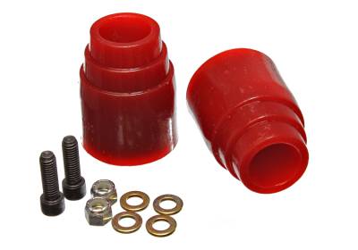 Energy Suspension - Energy Suspension 9.9155R Bump Stop Set Polyurethane Red