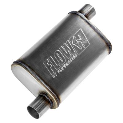 Flowmaster - Flowmaster FlowFX Series 2.25" Offset/Offset Muffler-Stainless 71235