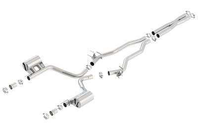 Borla - Borla 140675 ATAK Cat-Back Exhaust System for 15-16 Charger