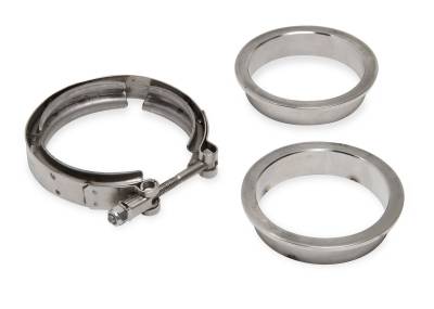 Hooker - Hooker Headers 41174HKR Stainless Steel Hooker V-Band Clamp w/Flanges