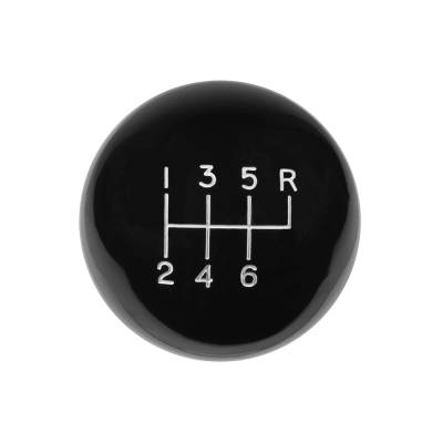 Hurst - Hurst 1630156 9/16-18 Classic 6-Speed Shift Knob Upper Right Reverse Black