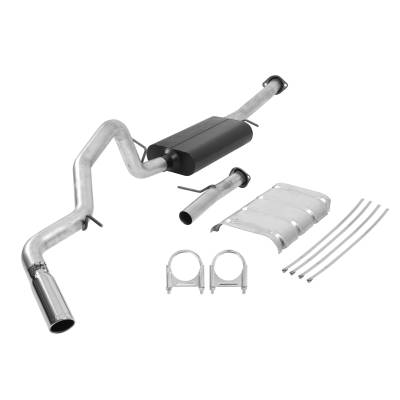 Flowmaster - Flowmaster 17344 Force II Kit Cat-Back Exhaust System Aluminized