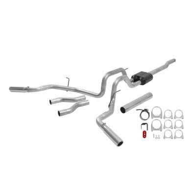 Flowmaster - Flowmaster 17417 American Thunder Cat-Back Exhaust System Aluminized