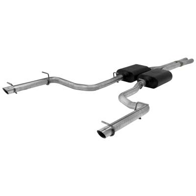 Flowmaster - Flowmaster 817508 American Thunder Cat-Back Exhaust System Stainless