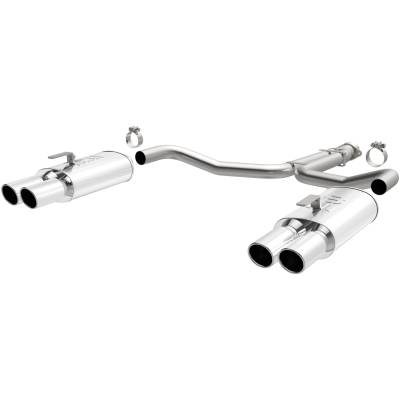 MagnaFlow Exhaust Products - MagnaFlow 15658 Street Series Stainless Cat-Back System for 1986-91 Corvette