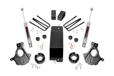 Rough Country Suspension Systems - Rough Country 3.5" Suspension Lift Kit 14-18 Silverado/Sierra 1500 4WD 12130