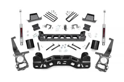 Rough Country Suspension Systems - Rough Country 6" Suspension Lift Kit 11-14 Ford F150 RWD 57330
