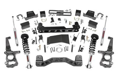 Rough Country Suspension Systems - Rough Country 6" Suspension Lift Kit 15-20 Ford F150 4WD 55731