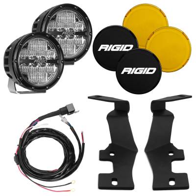 Rigid Industries - Rigid Industries 46720 A-Pillar 6" 360-Series LED Light for 19+ Ram 2500/3500