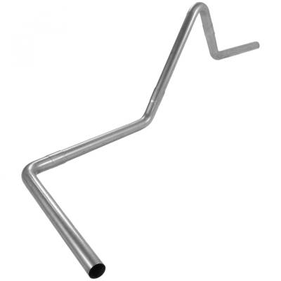 Flowmaster - Flowmaster 15901FM 2.5" Universal 4-Piece Tailpipe Kit Aluminized Steel