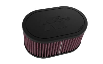 K&N - K&N RU-3510 Universal Clamp-On Air Filter