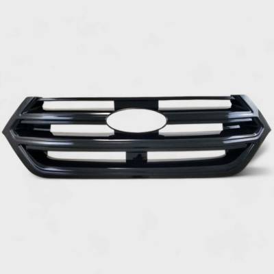 Trim Illusion - Trim Illusion ABS6481BLK Black Front Grille Overlay 15-18 Ford Edge