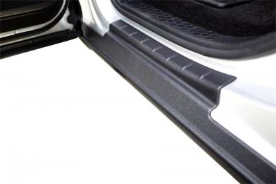 Bushwacker - Bushwacker Trail Armor Rocker Sill Protectors Black F150 SuperCrew 14069