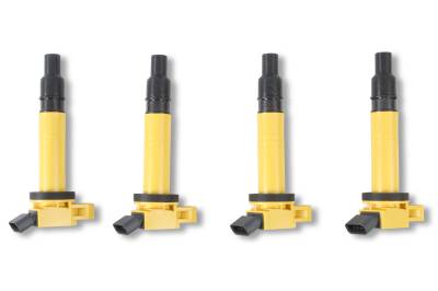 ACCEL - ACCEL 140495-4 Direct Ignition Coil Kit for Toyota/Scion 2.4/2.7/4.0L I4/V6 4Pc