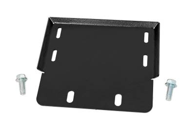 Rough Country Suspension Systems - Rough Country Universal Suspension Air Compressor Mounting Bracket Black 10200