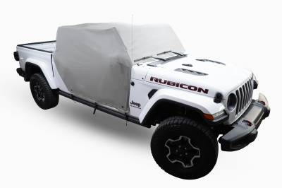 MasterTop - MasterTop 11110709 Cab Cover Gray Denim for 20-24 Jeep Gladiator 4DR Removed