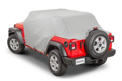 MasterTop - MasterTop 11111609 Full Door Cab Cover Gry Denim for 18-24 Jeep Wrangler JLU 4DR