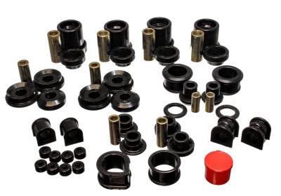 Energy Suspension - Energy Suspension 7.18105G Hyper-Flex Master Bushing Kit Black