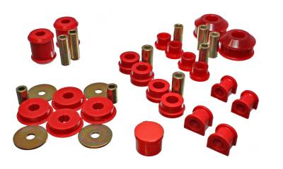 Energy Suspension - Energy Suspension 5.18115R Hyper-Flex Master Bushing Kit Red